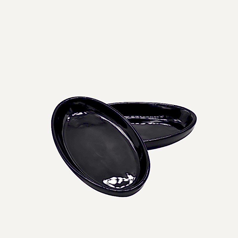 Oval Sırlı Güveç